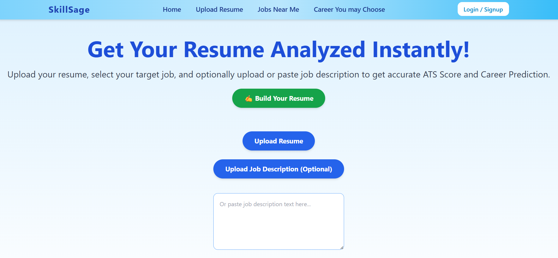Resume Analyser